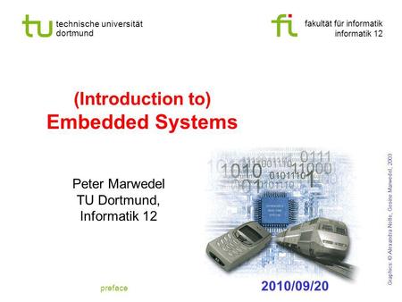 (Introduction to) Embedded Systems