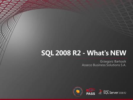 New SQL R2 Technologies Application and Multi-Server Management Managed Self Service Business Intelligence Master Data Services StreamInsight Complex.