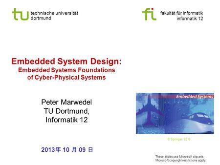 Peter Marwedel TU Dortmund, Informatik 12
