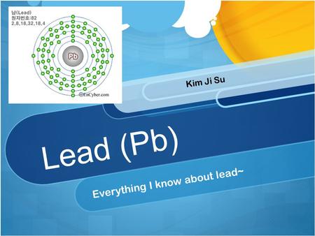 Everything I know about lead~