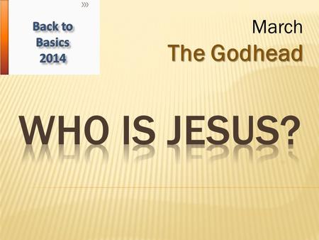 The Godhead March The Godhead. We are sinners and need a Savior. Rom. 3:23, 6:23 God has defined sin 1 John 3:4, Jas. 4:17, Rom. 14:22-23 He also has.