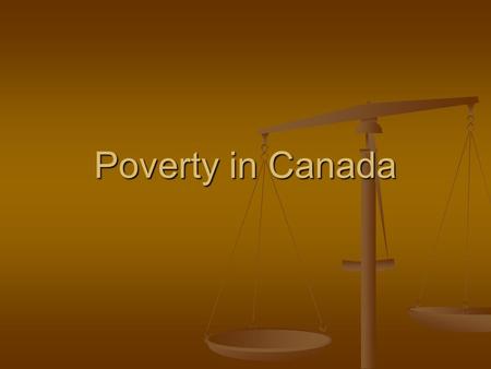 Poverty in Canada. Income Distribution To examine income distribution, economists divide Canadian income earners into groups called “quintiles” To examine.