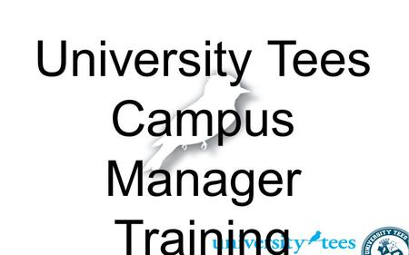 Campus Manager Training
