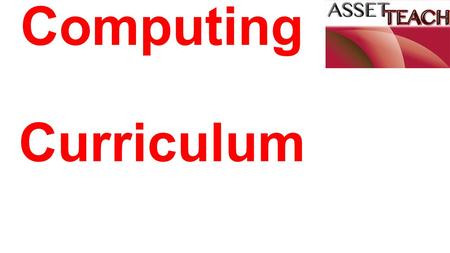 Computing Curriculum. 3 main strands: Digital Literacy Information Technology Computer Science.