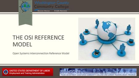 THE OSI REFERENCE MODEL Open Systems Interconnection Reference Model.