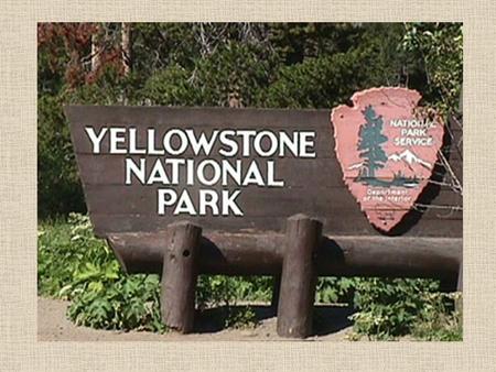Yellowstone National Park is America's first national park, established by the US Congress and signed into law by President Ulysses S. Grant on March.