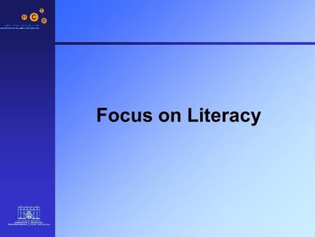 Focus on Literacy. 2 Categories of Software 1.Reinforcement Software Literacy 2.Interactive Books 3.Content-free Software Writing 4.Exploratory Software.