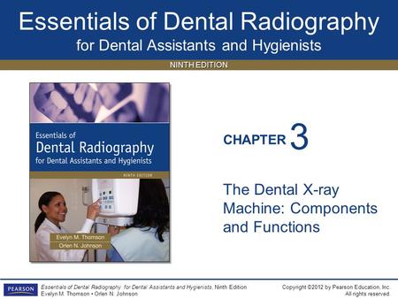 3 The Dental X-ray Machine: Components and Functions.