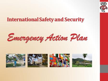 International Safety and Security Emergency Action Plan.