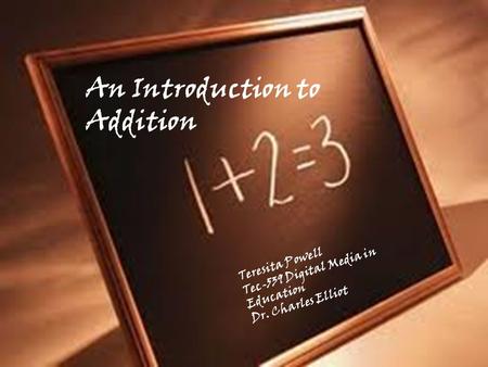 An Introduction to Addition