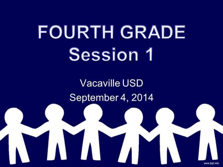 Vacaville USD September 4, 2014
