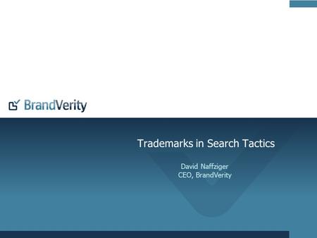 Trademarks in Search Tactics