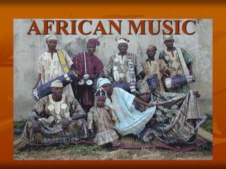 AFRICAN MUSIC.