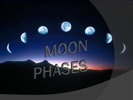 The Big Idea  Students will understand that the appearance of the moon changes in a predictable cycle as it orbits Earth and as Earth rotates on its.