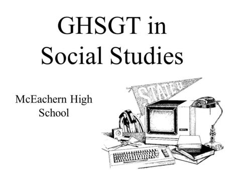 GHSGT in Social Studies
