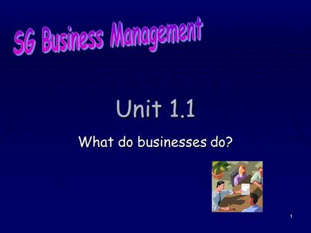 SG Business Management