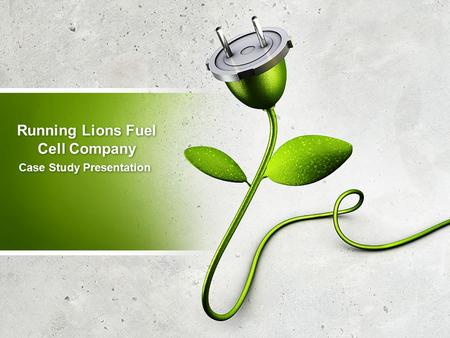 Running Lions Fuel Cell Company Case Study Presentation.