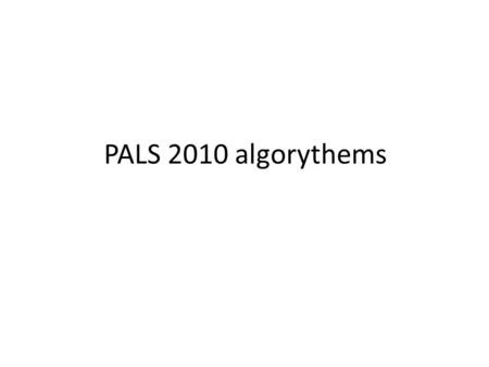 PALS 2010 algorythems. Copyright ©2010 American Heart Association Kleinman, M. E. et al. Circulation 2010;122:S876-S908 PALS Pulseless Arrest Algorithm.
