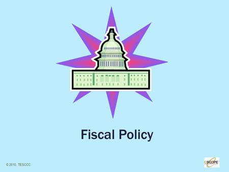 Fiscal Policy © 2010, TESCCC.