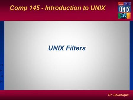 UNIX Filters.
