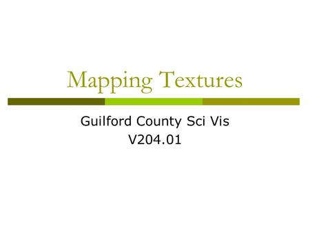 Guilford County Sci Vis V204.01