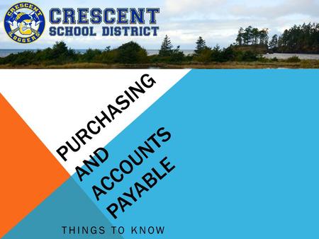PURCHASING AND ACCOUNTS PAYABLE THINGS TO KNOW. DEFINITIONS REQUISITIONS - Formal authorization to make a purchase - getting permission to buy something.
