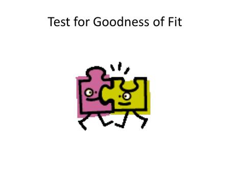 Test for Goodness of Fit. The math department at a community college offers 3 classes that satisfy the math requirement for transfer in majors that do.