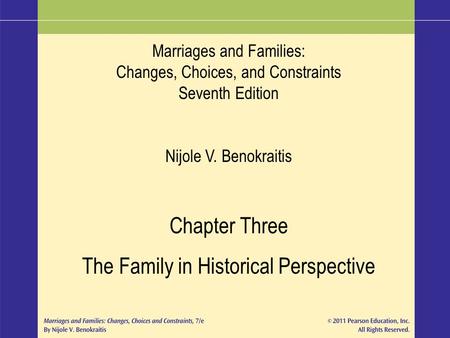 The Family in Historical Perspective