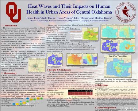 1.Introduction Heat waves are common occurrences around the world and have been projected to increase in frequency, intensity, and longevity in the future.