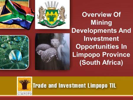 Overview Of Mining Developments And Investment Opportunities In Limpopo Province (South Africa)