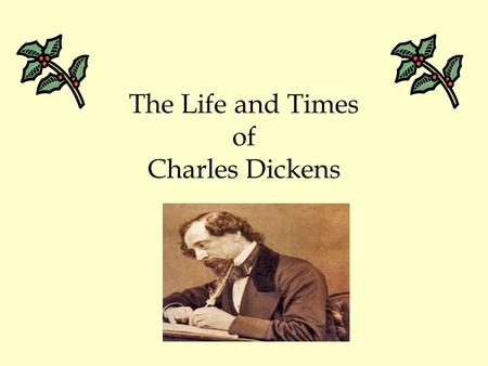 The Life and Times of Charles Dickens. Life in _________- mid 1800’s to the turn of the century Class Structure in __________ England 1. Upper Class/Wealthy.