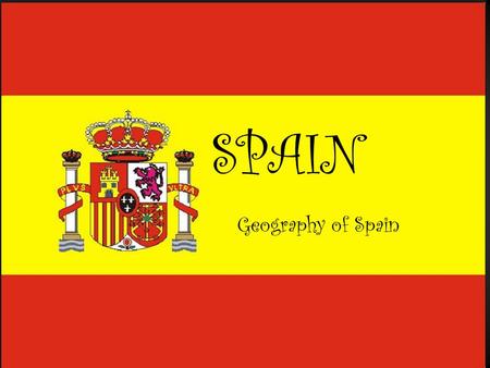 SPAIN Geography of Spain. Geography of Spain… Spain has several regions, however the largest region is in the middle of the country. This area is dry,