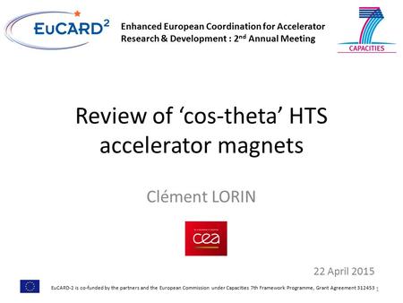 Review of ‘cos-theta’ HTS accelerator magnets
