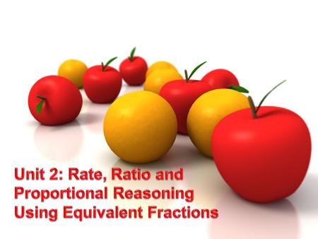 Standards: Understand ratio concepts and use ratio reasoning to solve problems. MCC6.RP.1 Understand the concept of a ratio and use ratio language to.