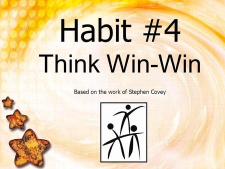 Based on the work of Stephen Covey