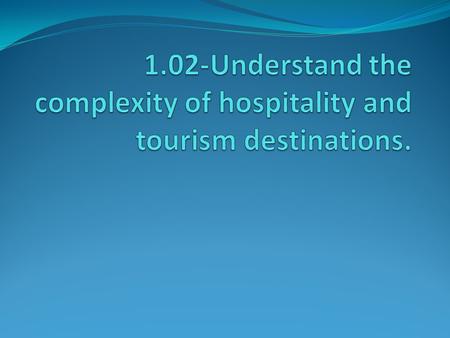 The Tourism Industry The tourism industry consists of businesses that organize and promote travel, such as travel agencies tour operators cruise companies.