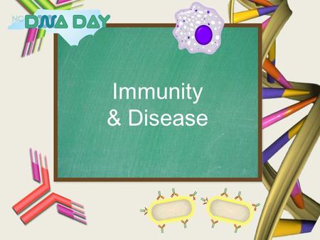 Immunity & Disease. What is DNA? What is DNA Day?