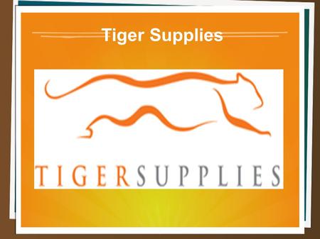 Tiger Supplies. About Us Tiger Supplies is a big provider of various equipments which located in Irvington, New Jersey. We are a leading provider for.