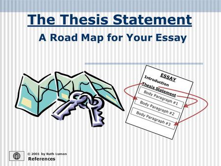 what is a road map in an essay