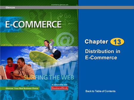 Distribution in E-Commerce Back to Table of Contents.