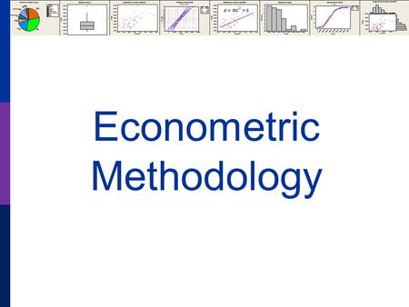 Econometric Methodology. The Sample and Measurement Population Measurement Theory Characteristics Behavior Patterns Choices.