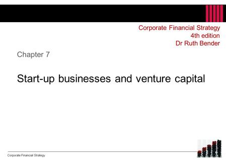 Chapter 7 Start-up businesses and venture capital