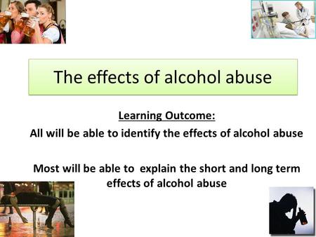 The effects of alcohol abuse