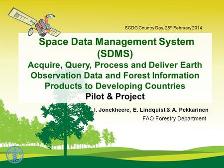 Space Data Management System (SDMS)