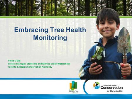 Embracing Tree Health Monitoring. TREE HEALTH MONITORING PROJECT PARTNERS.
