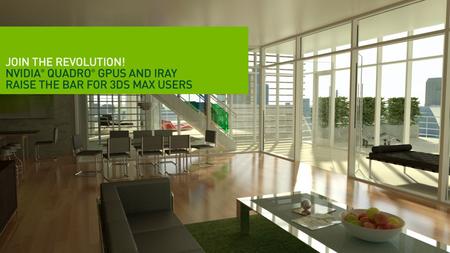 NVIDIA Confidential. Product Description World’s most popular 3D content creation tool Used across Design, Games and VFX markets Over +300k 3ds Max licenses,
