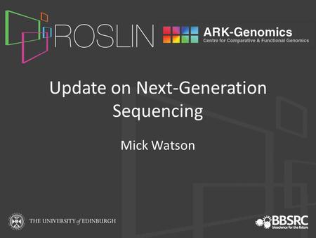 Update on Next-Generation Sequencing
