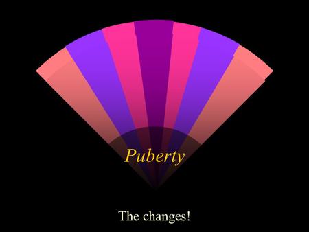 Puberty The changes!. Changing Bodies w During puberty you’re going to grow faster and develop an adult body and mind. Many changes will be happening.