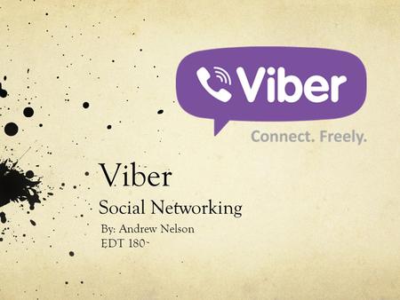 Viber Social Networking
