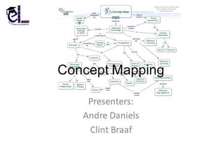 Concept Mapping Presenters: Andre Daniels Clint Braaf.